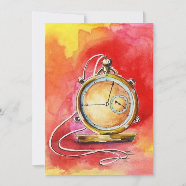 Convites de festas de aposentadoria Dourados (Frente)