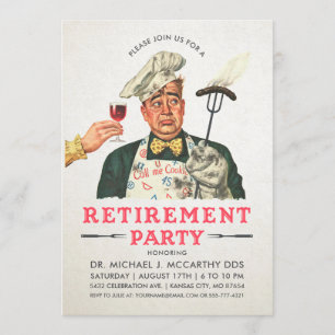 Convites de festas de aposentadoria engraçados  V