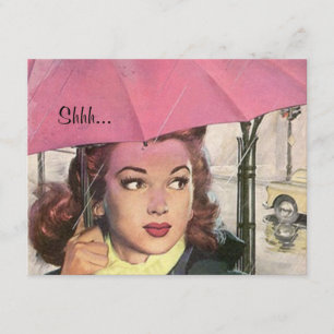 Convites de festas de Chás de panela Retro Surpres