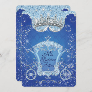 Convites de festas de Estilo de Cinderela Espelhad