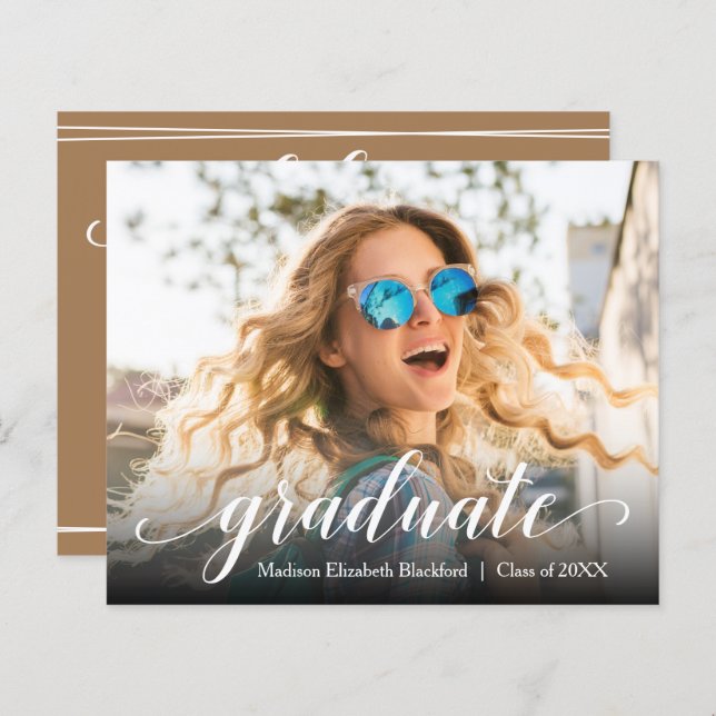 Convites de festas de Formando de Fotografias Orça (Frente/Verso)