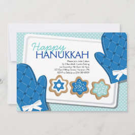 Convites de festas de Hanukkah Cookie