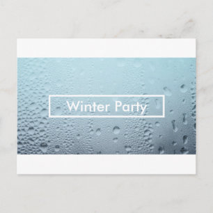 convites de festas de inverno