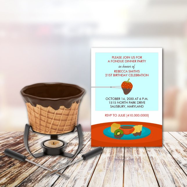 Convites de festas de Janto aniversário de 21 anos (Criador carregado)