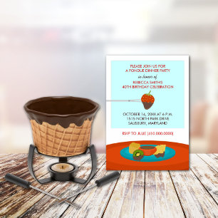 Convites de festas de Janto aniversário de 40 anos