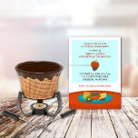 convites de festas de Janto Fondue de aniversário<br><div class="desc">Nota do Designer: Todo texto de modelo e cor de fundo (cor clara) neste convite podem ser totalmente personalizados para seu evento especial! Se precisar de ajuda,  basta clicar no link de contato acima para enviar ao designer uma mensagem pessoal detalhada.</div>