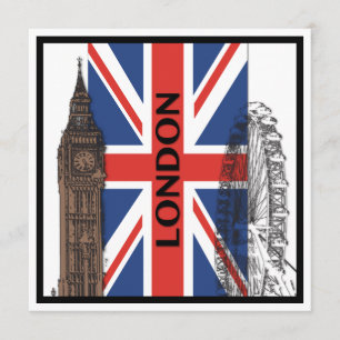 Convites de festas de Londres, Inglaterra