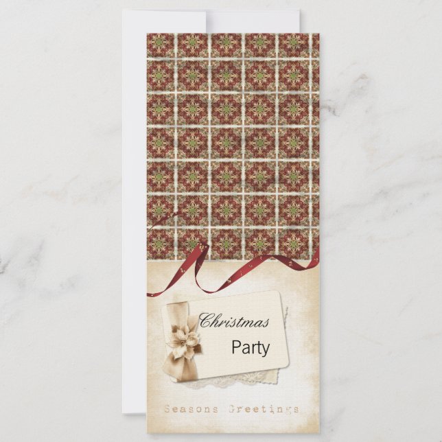 Convites de festas de Natal (Frente)