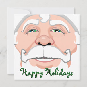 Convites de festas de Natal Cartões de Papais noei