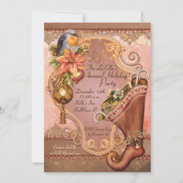 Convites de festas de Natal de Férias