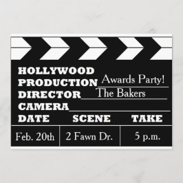 Convites de festas de Prêmios de filmes