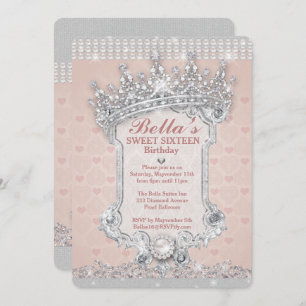 Convites de festas Diamante e Bling