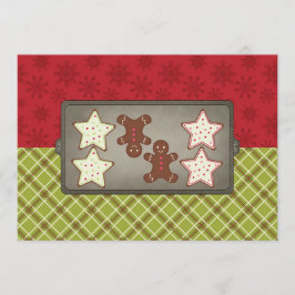 Convites de festas do cozimento do biscoito do