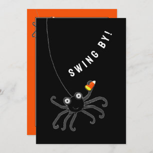 Convites de festas do Dia de as Bruxas engraçado