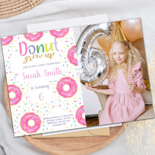 Convites de festas doces personalizáveis para cria