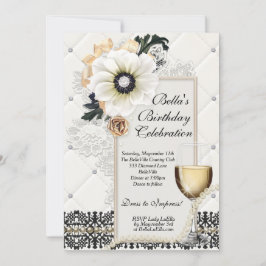 Convites de festas elegantes sofisticados