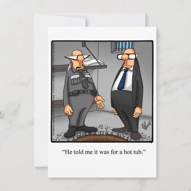 Convites de festas Engraçados (Frente)