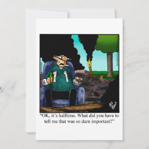 Convites de festas Engraçados de Futebol