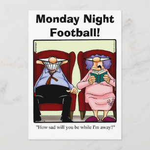 Convites de festas Engraçados de Futebol Noite