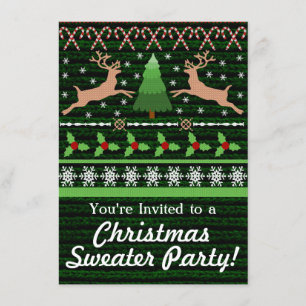 Convites de festas Engraçados de Natal