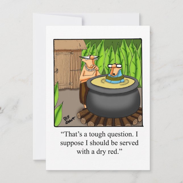 Convites de festas Engraçados De Provando De Vinho (Frente)