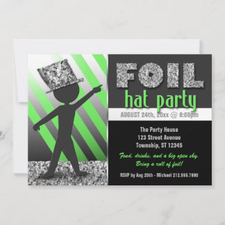 Convites de festas Foil Hat