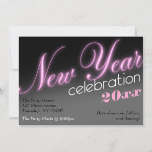 Convites de festas Neon de 2013