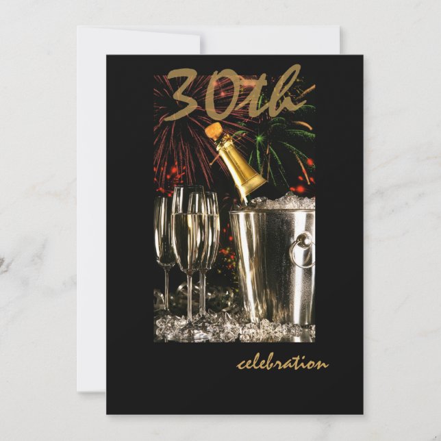 Convites de festas personalizados do aniversário (Frente)