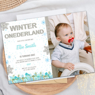 Convites de festas personalizáveis da Wonderland d
