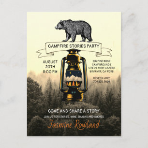 Convites de festas Russos De Campanha Do Urso De M