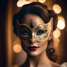 Convites de festas - Tema Mardi Gras