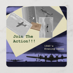 Convites de festas Temáticos da década de 1940