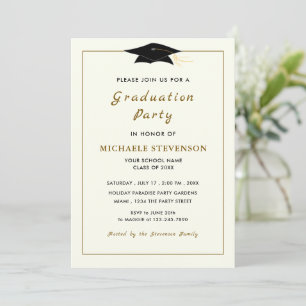 Convites de Formando Personalizado Simples com Bon