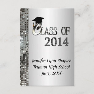 Convites de Formatura Classy Silver 2014