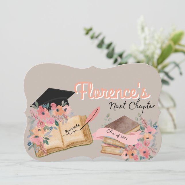 Convites de Formatura para o Próximo Capítulo (Em pé/Frente)