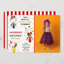 Convites de Foto do Carnaval