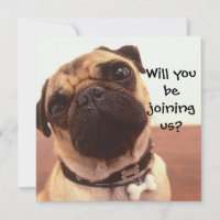 Convites de Grupo Personalizado de Cachorros de Ca