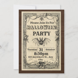 Convites de Halloween 2024
