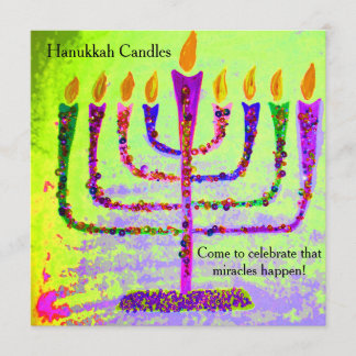 Convites de Hanukkah