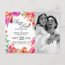 Convites de Jardim de Aquarela Rosa Laranja para S