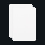 Convites de Matriz Personalizados 3,5x5 | Cantos A<br><div class="desc">Crie incríveis convites personalizados de matérias 3, 5x5 com cantos arredondados Elevem seus eventos especiais com nossos convites simples personalizados premium 3, 5x5 com cantos arredondados elegantes. Perfeito para casamentos, aniversários, graduações e muito mais, esses cartões versáteis oferecem opções de personalização inigualáveis para se adequarem ao seu estilo único. Principais...</div>