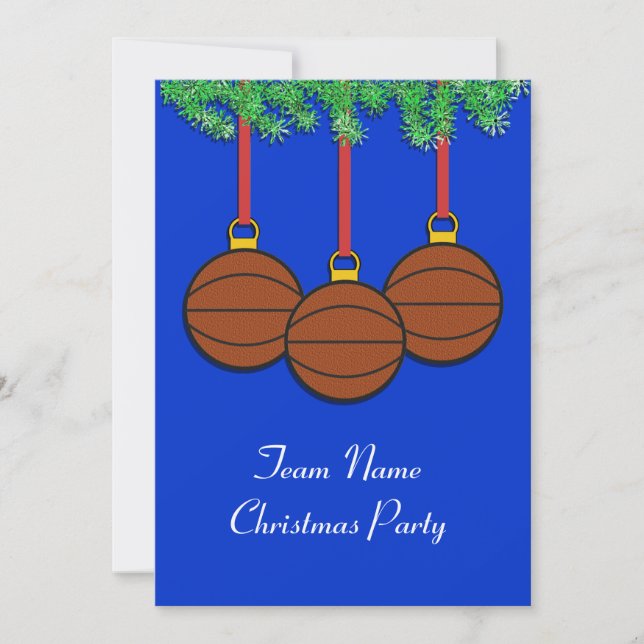 Convites de Natal para Softball Fastpitch (Frente)