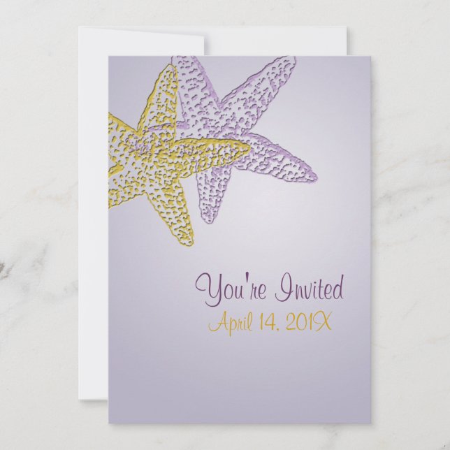 Convites de Praia DIY/qualquer ocasião (Frente)