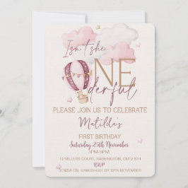 Convites de Primeiro Aniversário Personalizados