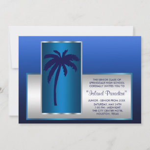 Convites de Promoção de Praia Tropical