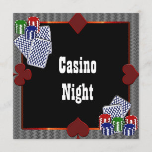 Convites de Promoção do Cassino de Las Vegas