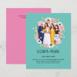 Convites de Recepção de Casamento com Orçamento Fo