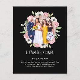 Convites de Recepção de Casamento PHOTO em Alta no