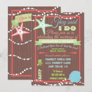 Convites de Recepção de Casamento Pós-Casamento Co