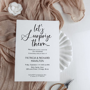 Convites de Surpresa para Festa de Aniversário de 